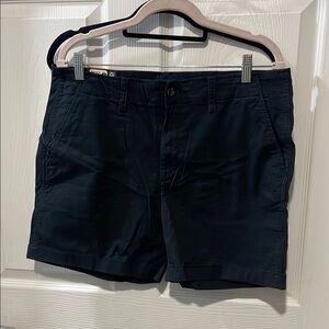 GAP Black Flat Front Shorts Casual Style